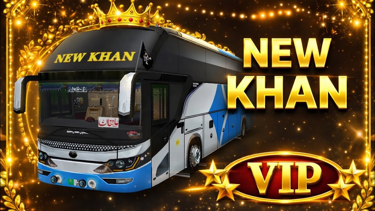New Khan nova bus  livery || new 2026 bus livery 