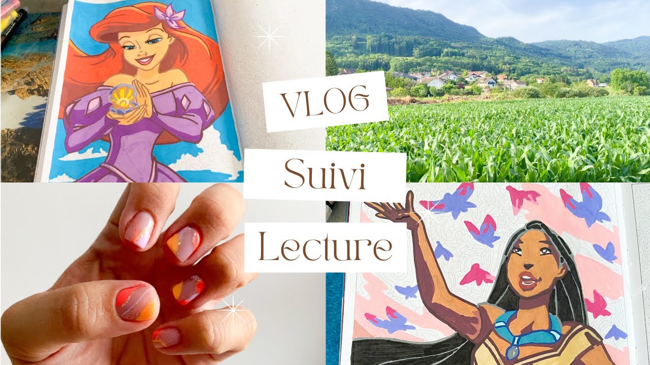 VLOG SUIVI LECTURE | Disney Book Challenge 🎀