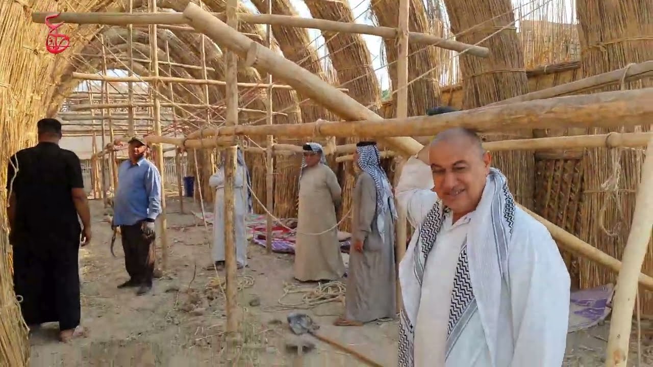 اكمال اعمال بناء مضيف الشيخ راقي جاسم الوائلي