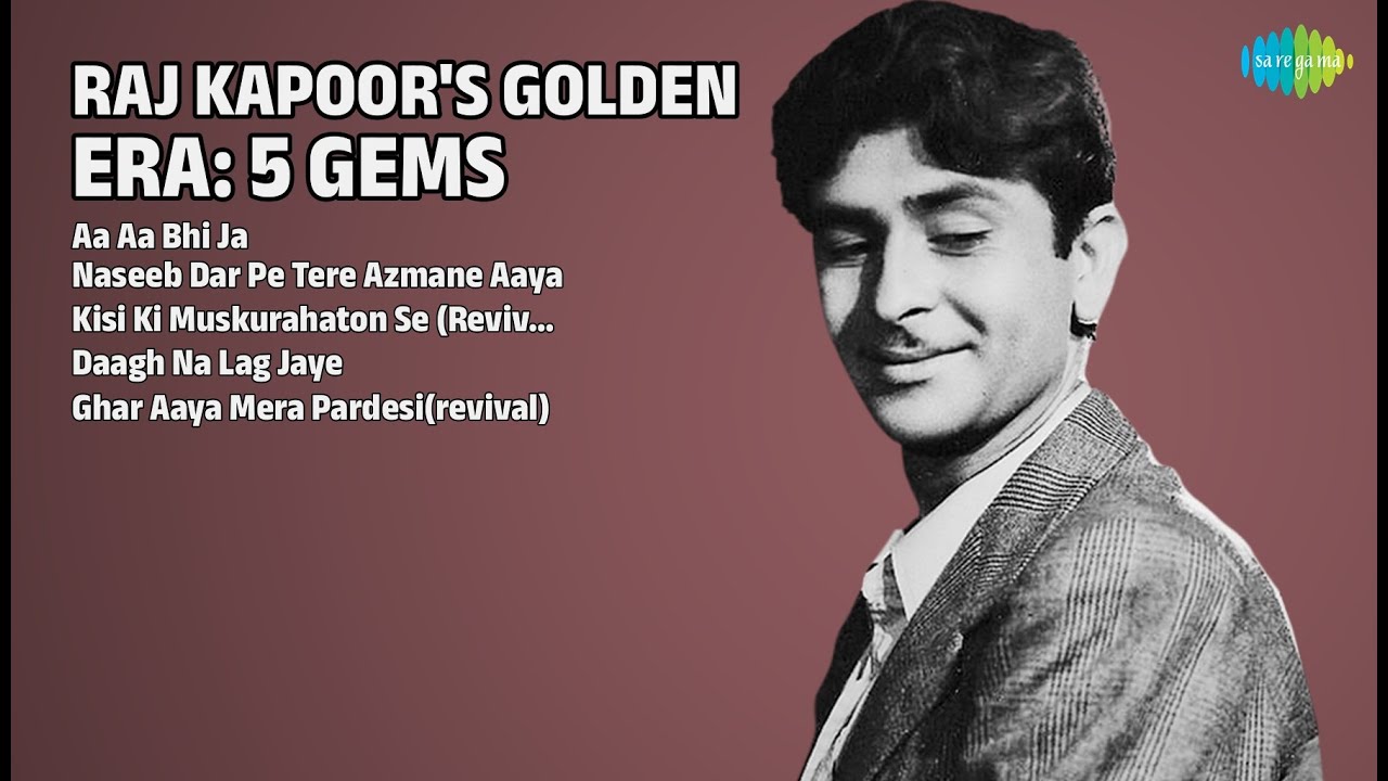 राज कपूर: सुनहरे नगमें | Lata Mangeshkar Songs | Aa Aa Bhi Ja | Naseeb Dar Pe Tere Azmane Aaya