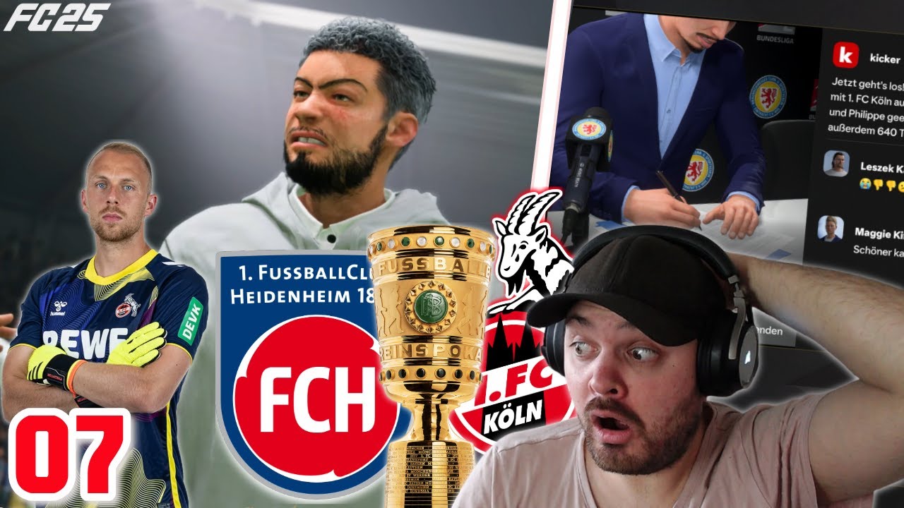POKAL DRAMA & TOP TALENT GEKAUFT !!🤑🤑  FC25 Karriere mit Köln #07