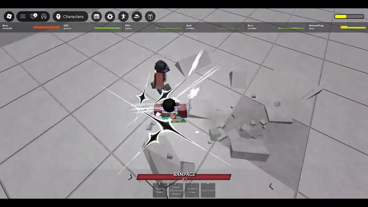 1v1ing 15k kill player #thestrongestbattlegrounds #roblox