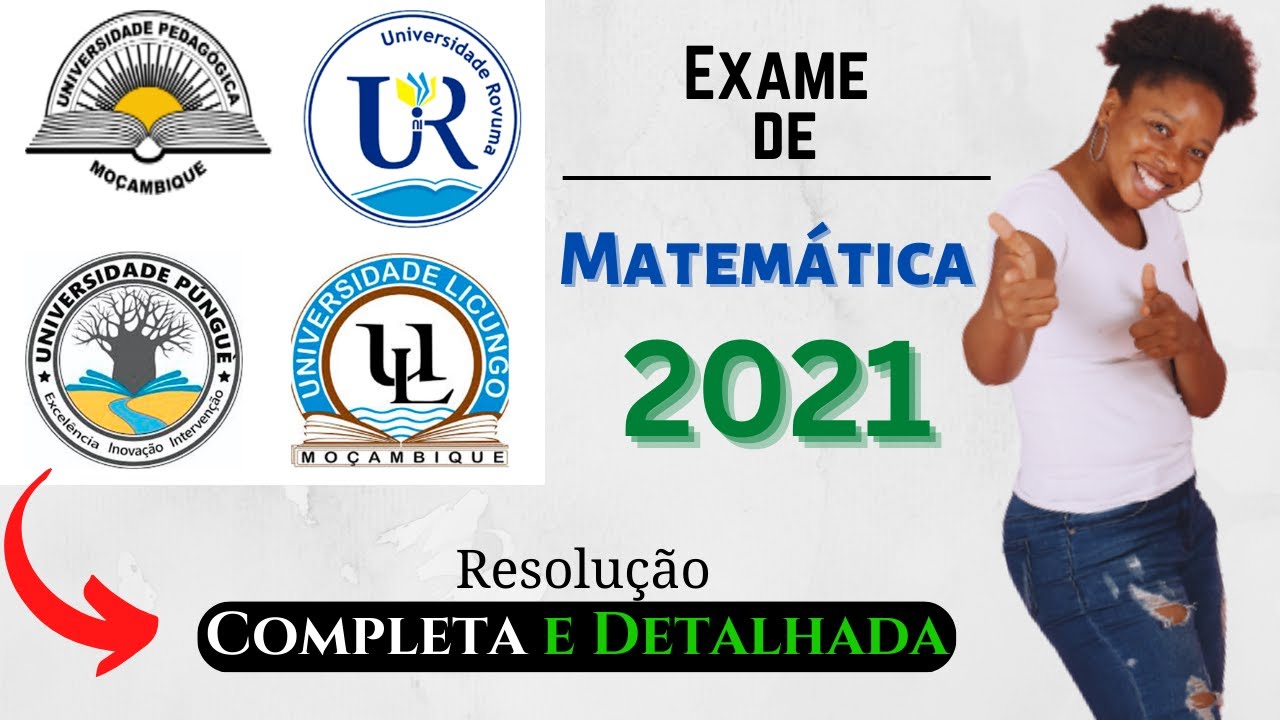 Matemática UP 2021: Resolução Completa