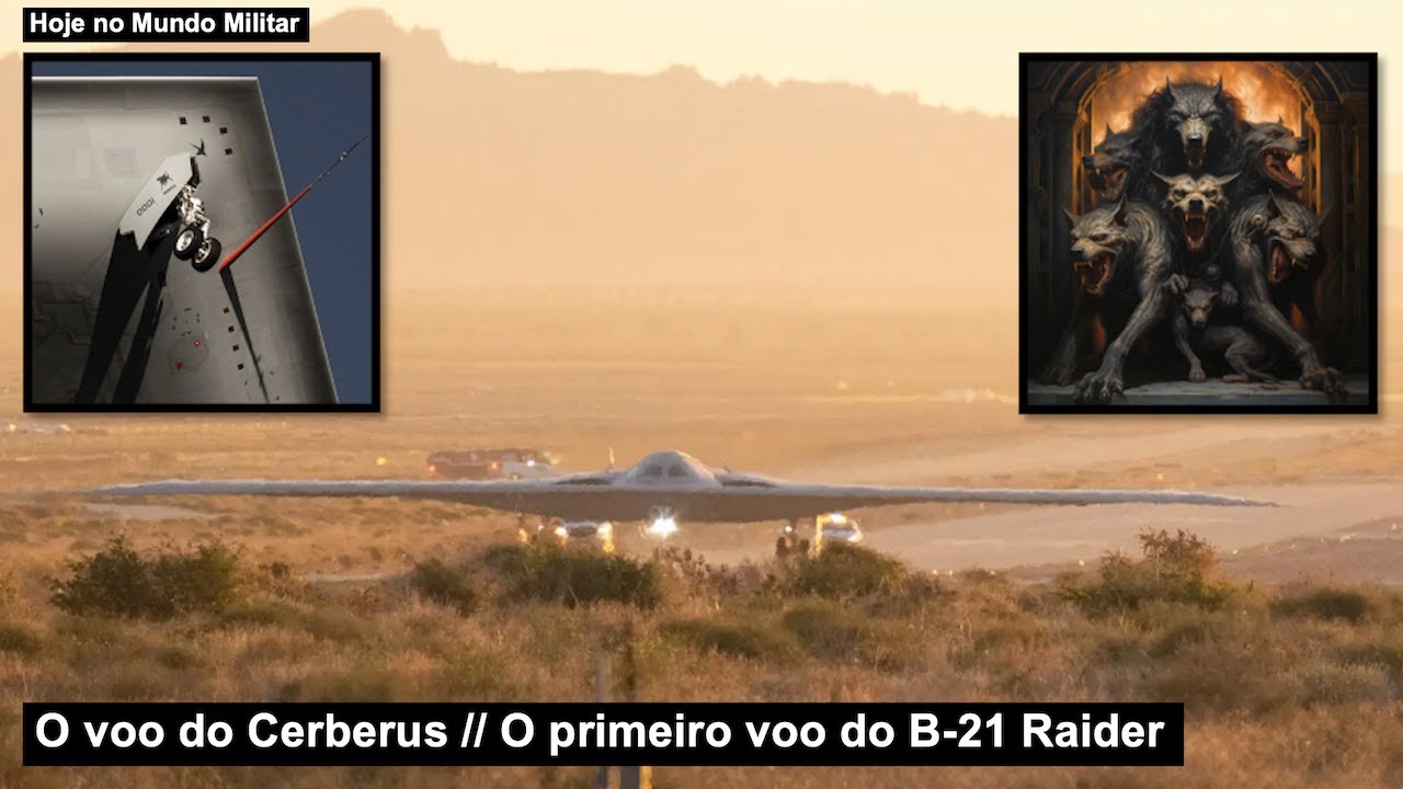 O voo do Cerberus – O primeiro voo do B-21 Raider, o bombardeiro mais letal do mundo