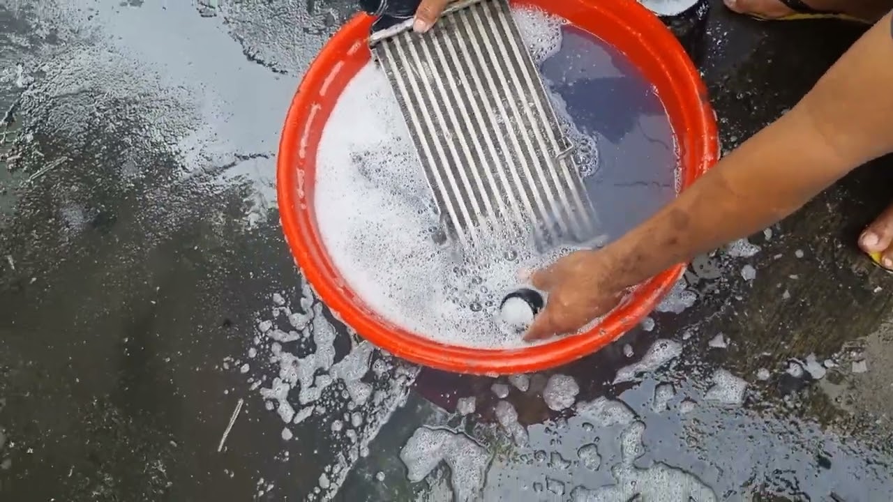 Cleaning intercooler Hyundai Accent @kolokoygarage
