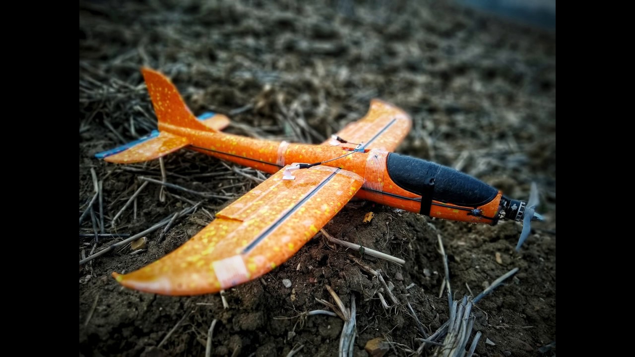Sub 250g Foam Chuck Glider RC Hotliner Conversion 5s 3600kv