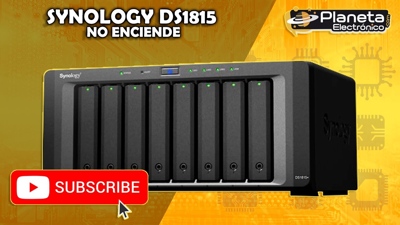 SYNOLOGY DS1815 no enciende. Cómo encender una fuente de Pc fuera del mismo.