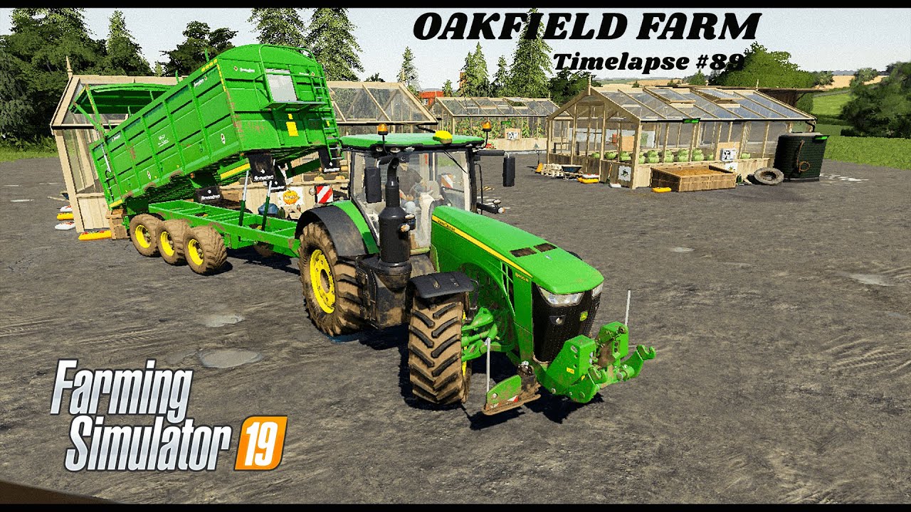 Building Tomato, Pumpkin, Salat & Plant factorys, selling eggs | Oakfield farm | FS19 TimeLapse #88