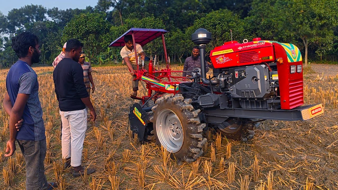 40 HP Tractor Model Power Tiller | Real Field Performance Test
