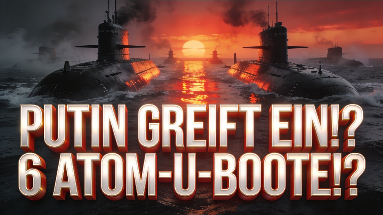 Russland greift ein!? 6 Atom-U-Boote vor Hormus!? Eskalation im Persischen Golf!