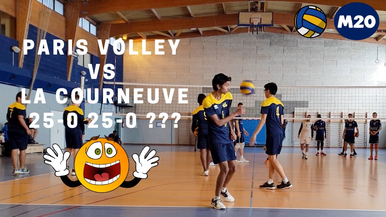 MATCH DE VOLLEYBALL 2018 / 2019 VS PARIS VOLLEY - COUPE DE FRANCE - M20 EP2