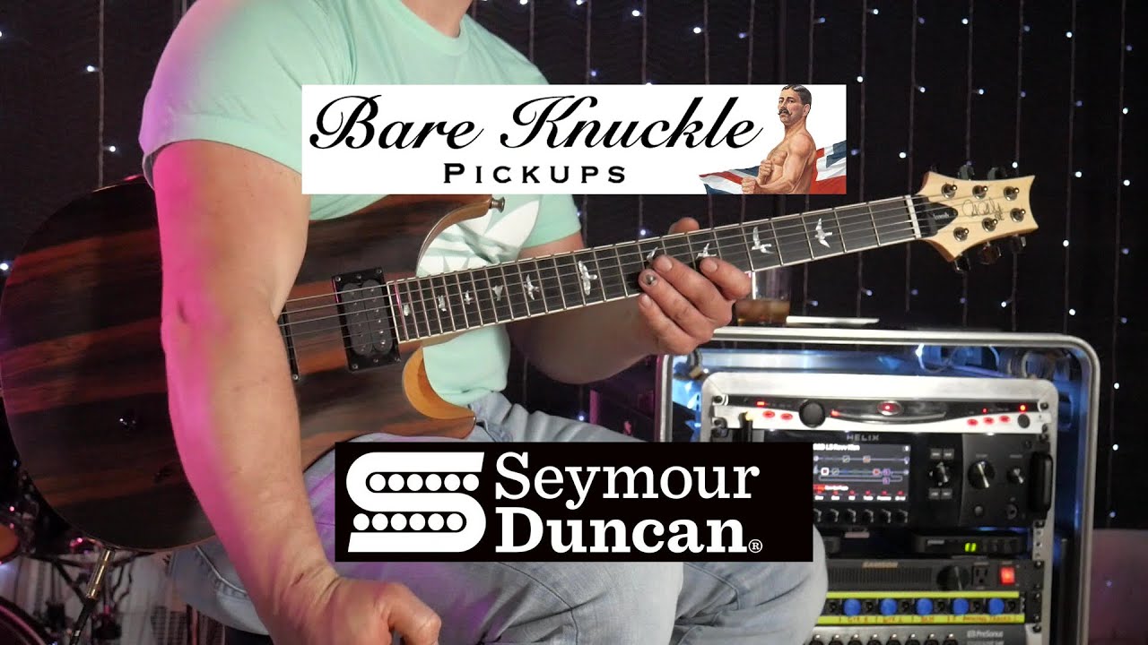 Bridge Pickup Comparison - Seymour Duncan and Bare Knuckle