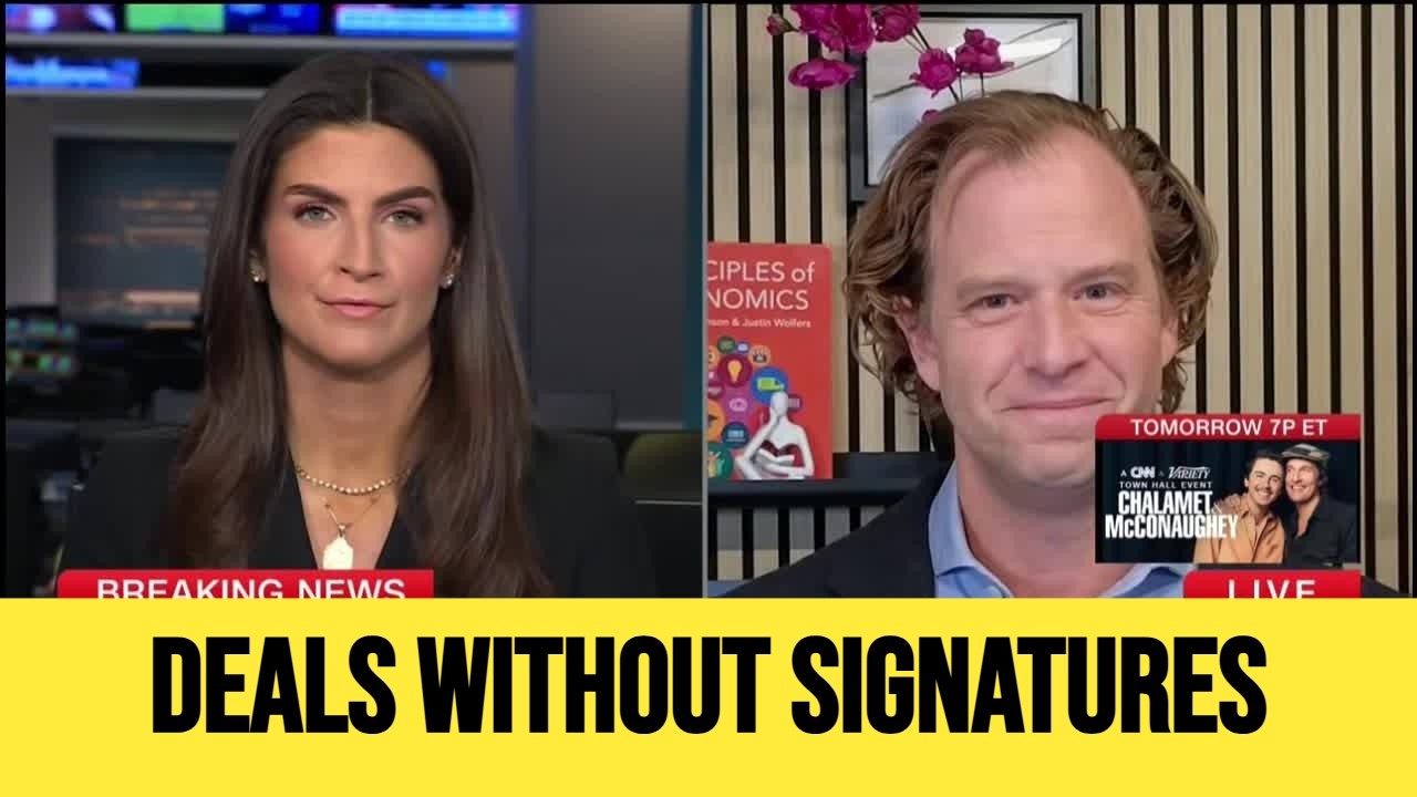 Are Tariff &ldquo;Deals&rdquo; Real? Justin Wolfers On Bluffs, Breaches, And Reality