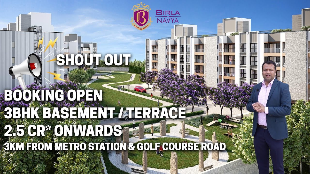 Birla navya!! Gated Independent Floors on Golf Course Extension Road! Gurgaon !! Booking Started