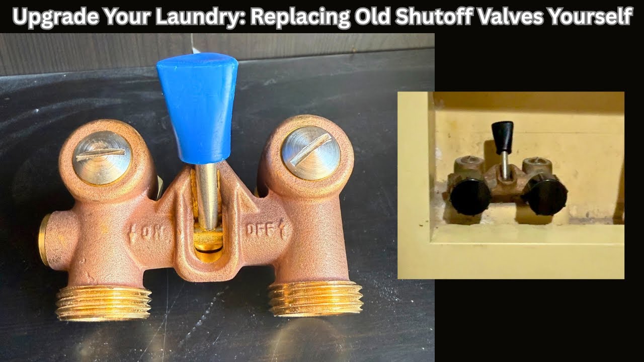 DIY Dual Washing Machine Valve Change (Step By Step Instructions)