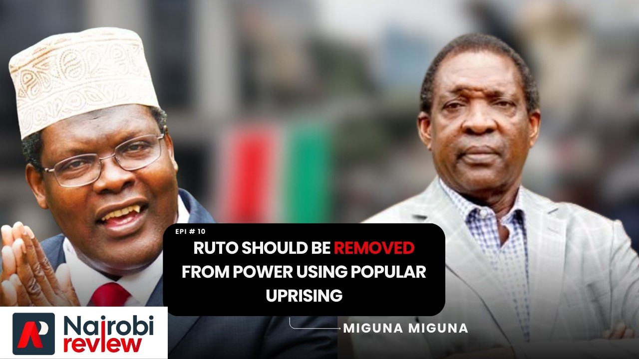Miguna Miguna dismantles Ruto and key political figures