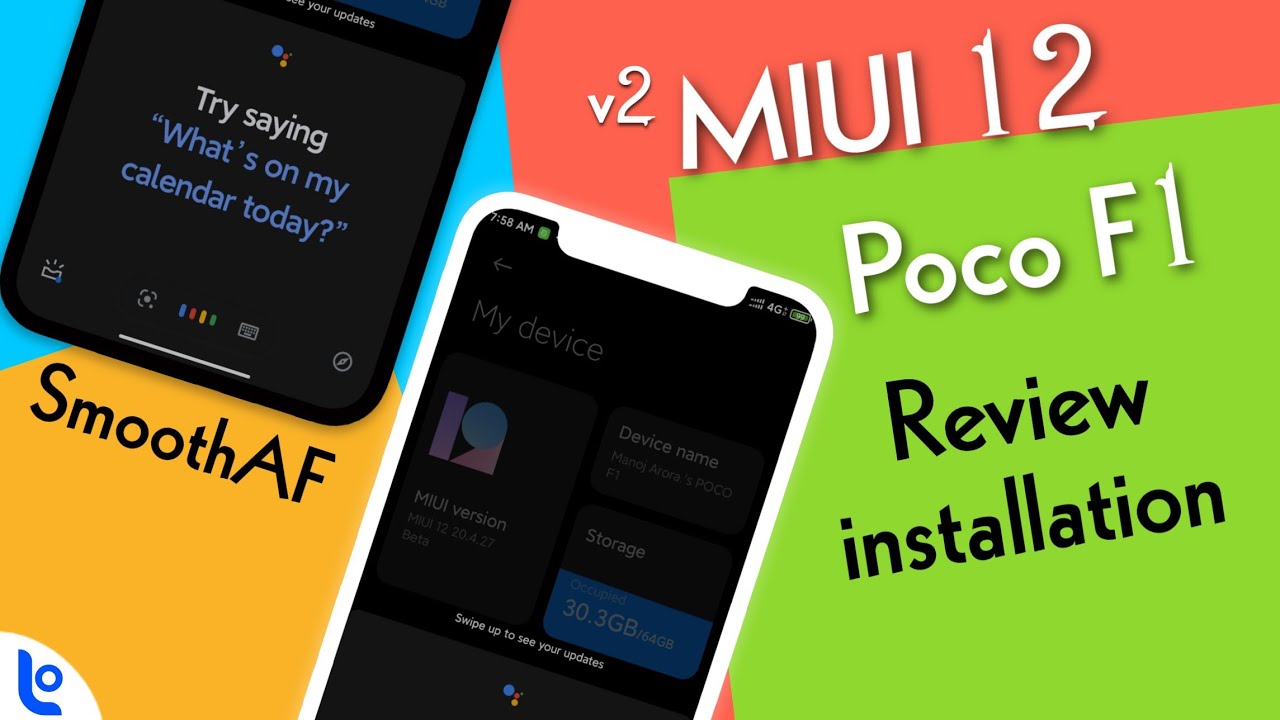 Download MIUI 12 update for Poco F1 Review and installation, Google Assistant support and more 🔥
