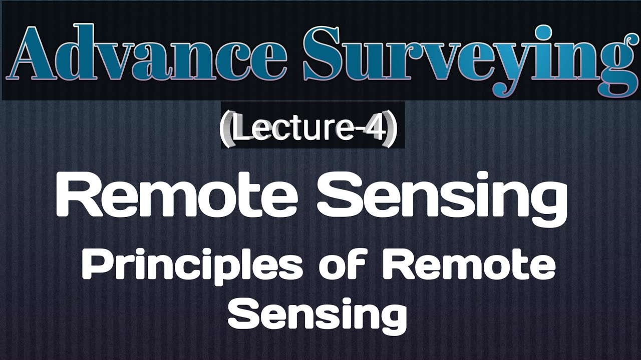 Principles of remote sensing || Electromagnetic Energy || Electromagnetic spectrum || Remote sensing