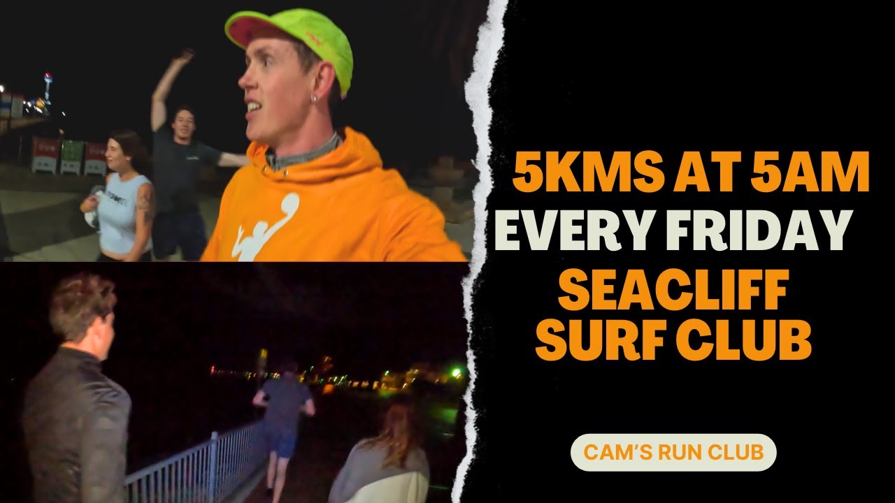 Running 5ks at 5am with Cam's Run Club... 😴⏰