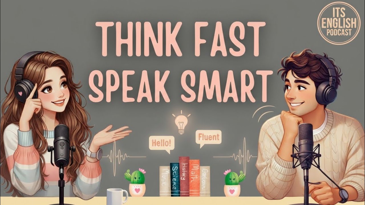 English Podcast For Learning English | How to Think Fast, Speak Smart | Easy English Podcast