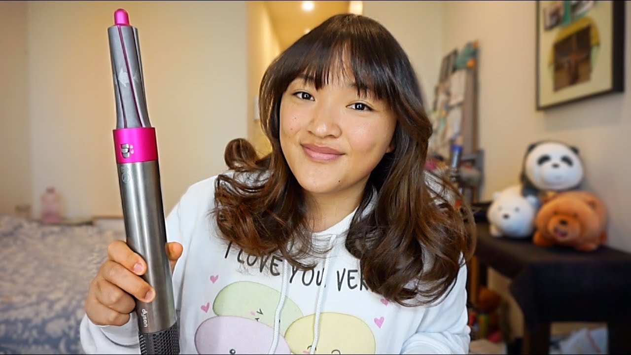 Dyson Airwrap Styler on fine hair | 30mm Airwrap barrels| Asian Features ✌️