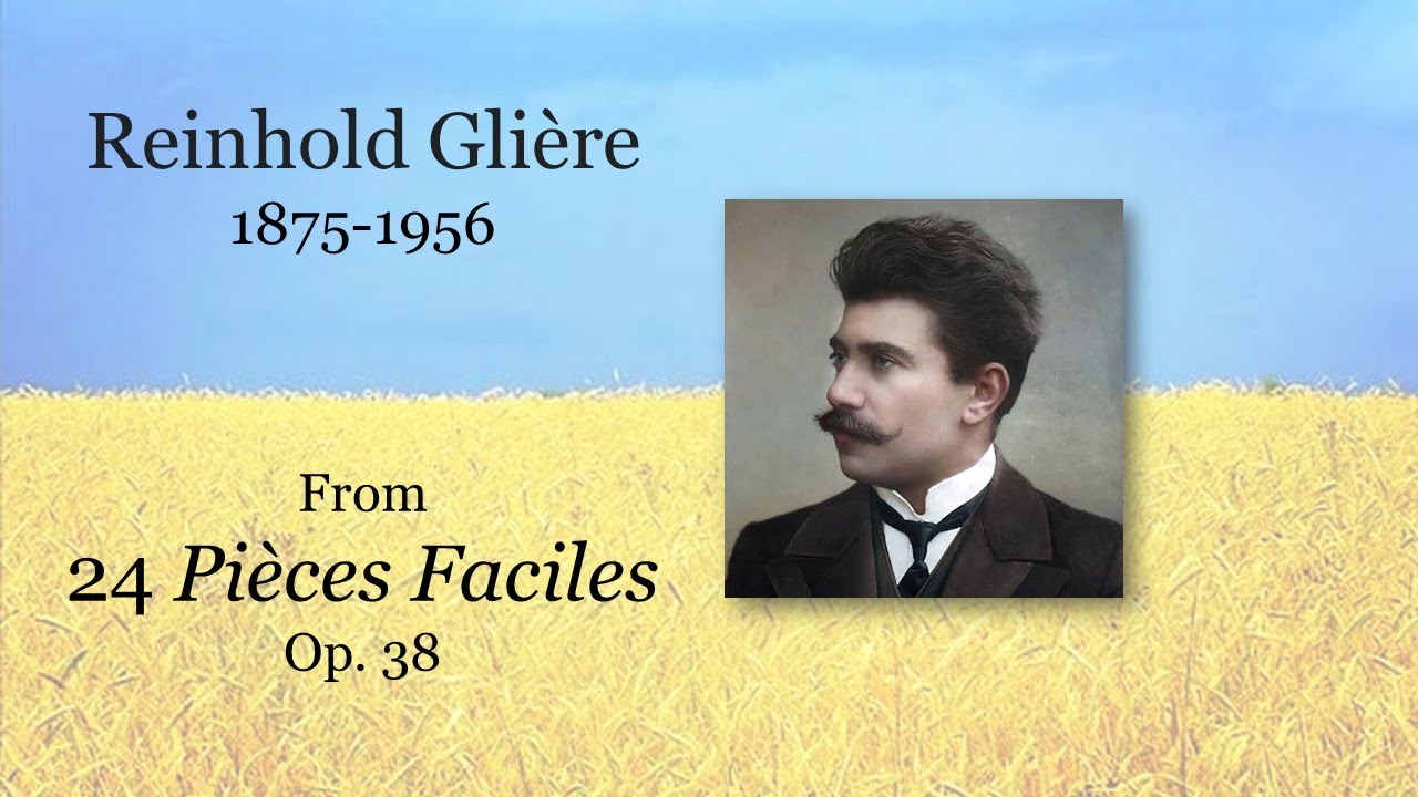Reinhold Gliere - 24 Pieces Faciles, Op.38 (selections) - EStrella Piano Duo