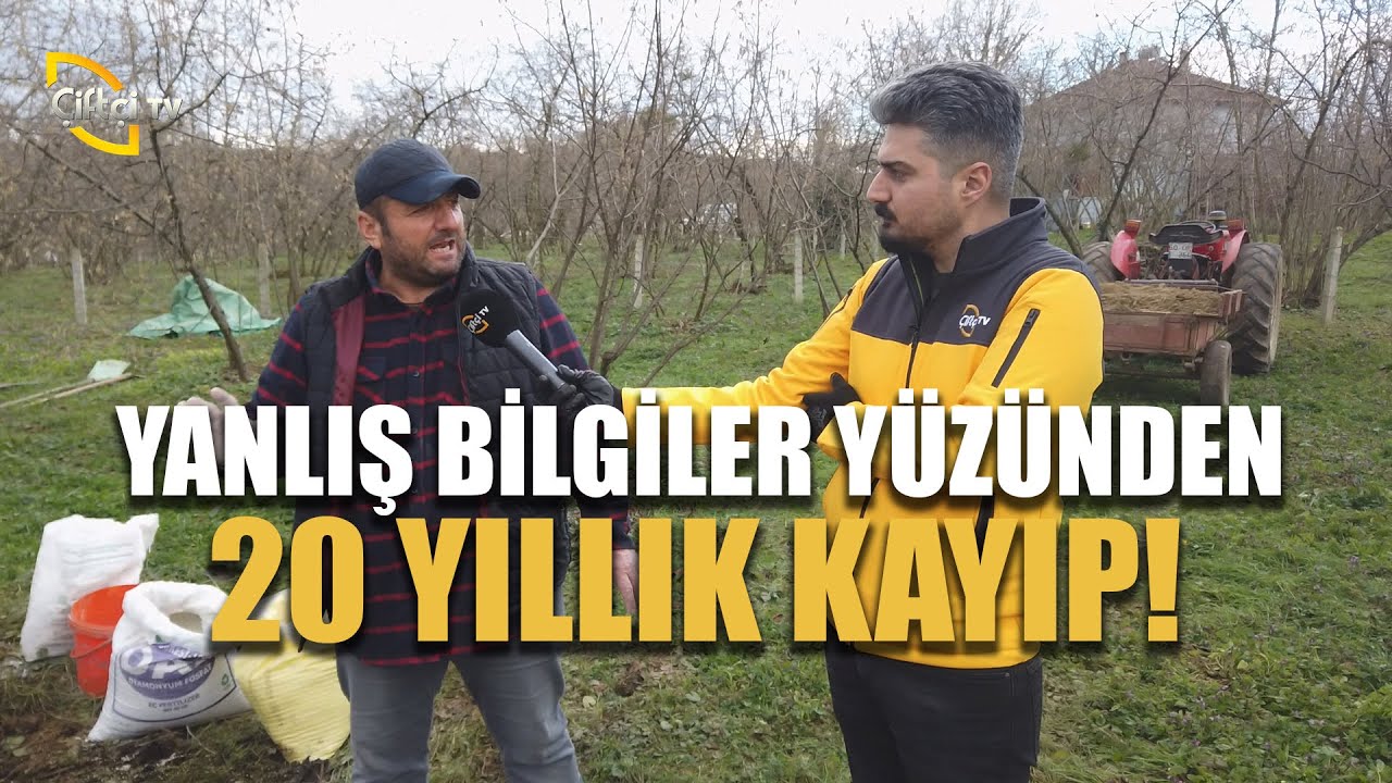 Yanlış Bilgiler Yüzünden 20 Yıllık Kayıp! (Fındıkta Kompost Yapımı)- Derdimiz Fındık