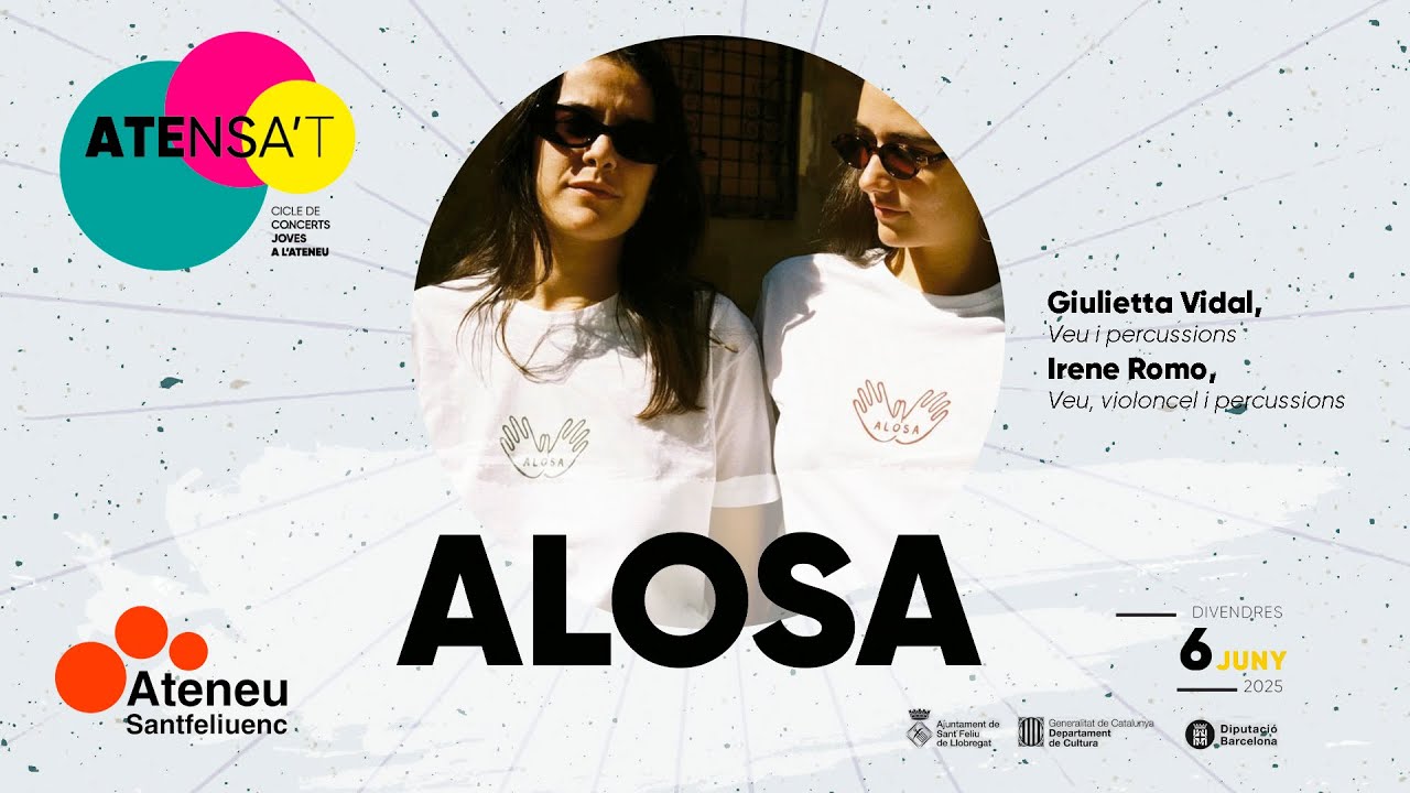ATENSA'T · Cicle de Concerts joves a l'Ateneu ·ALOSA