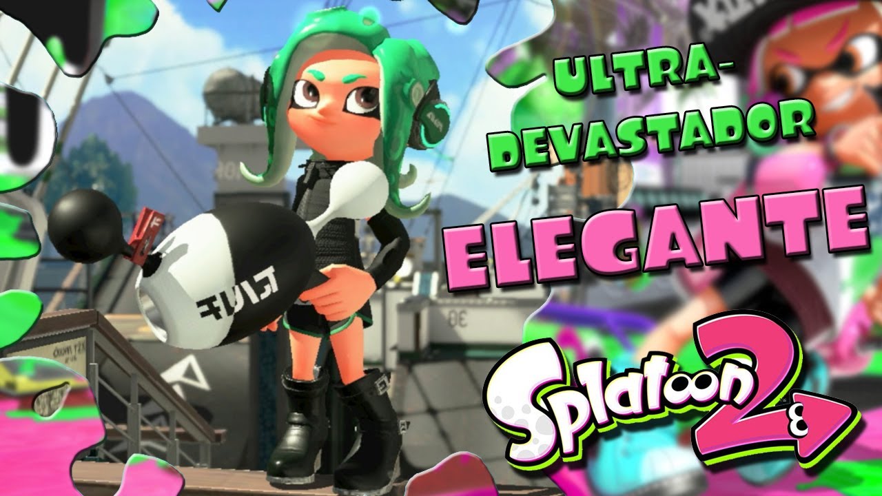 ULTRADEVASTADOR ELEGANTE (KENSA LUNA BLASTER) | PROBANDO ARMAS | SPLATOON 2