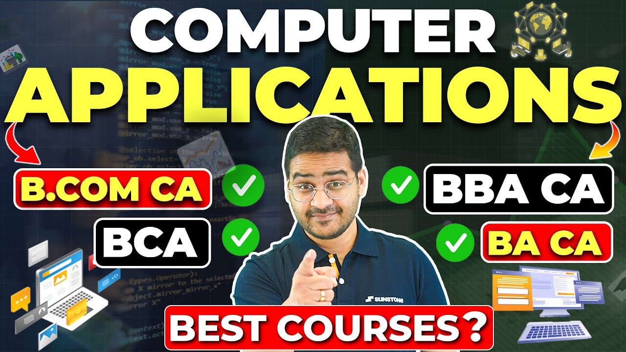 💥BCA 2025 New Age IT Courses🤩BBA, BCom & BA in Computer Applications! #bca #bba #bcom #ba #2024