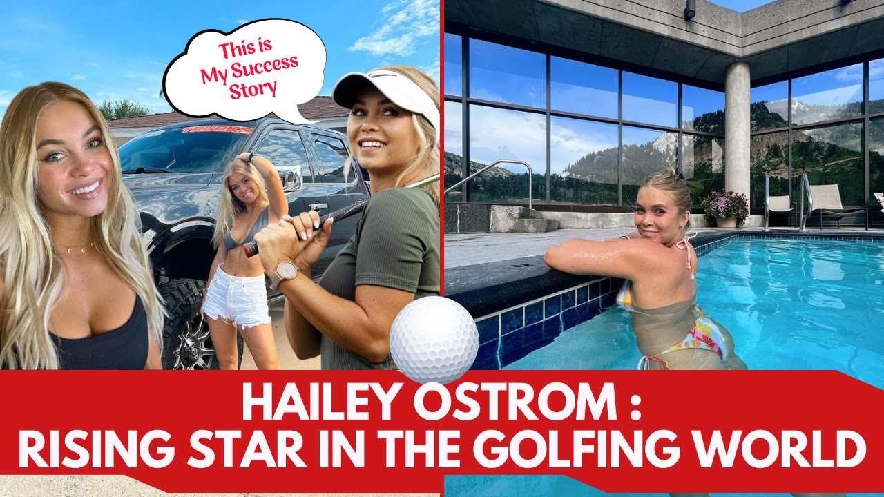 Hailey Ostrom: rising star in the golfing world #golf #golfswing #lpga