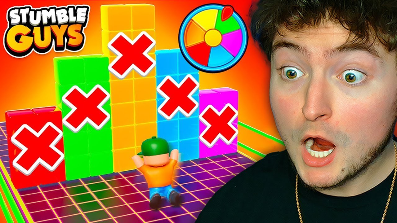 Lucky Wheel Color Challenge in Stumble Guys!