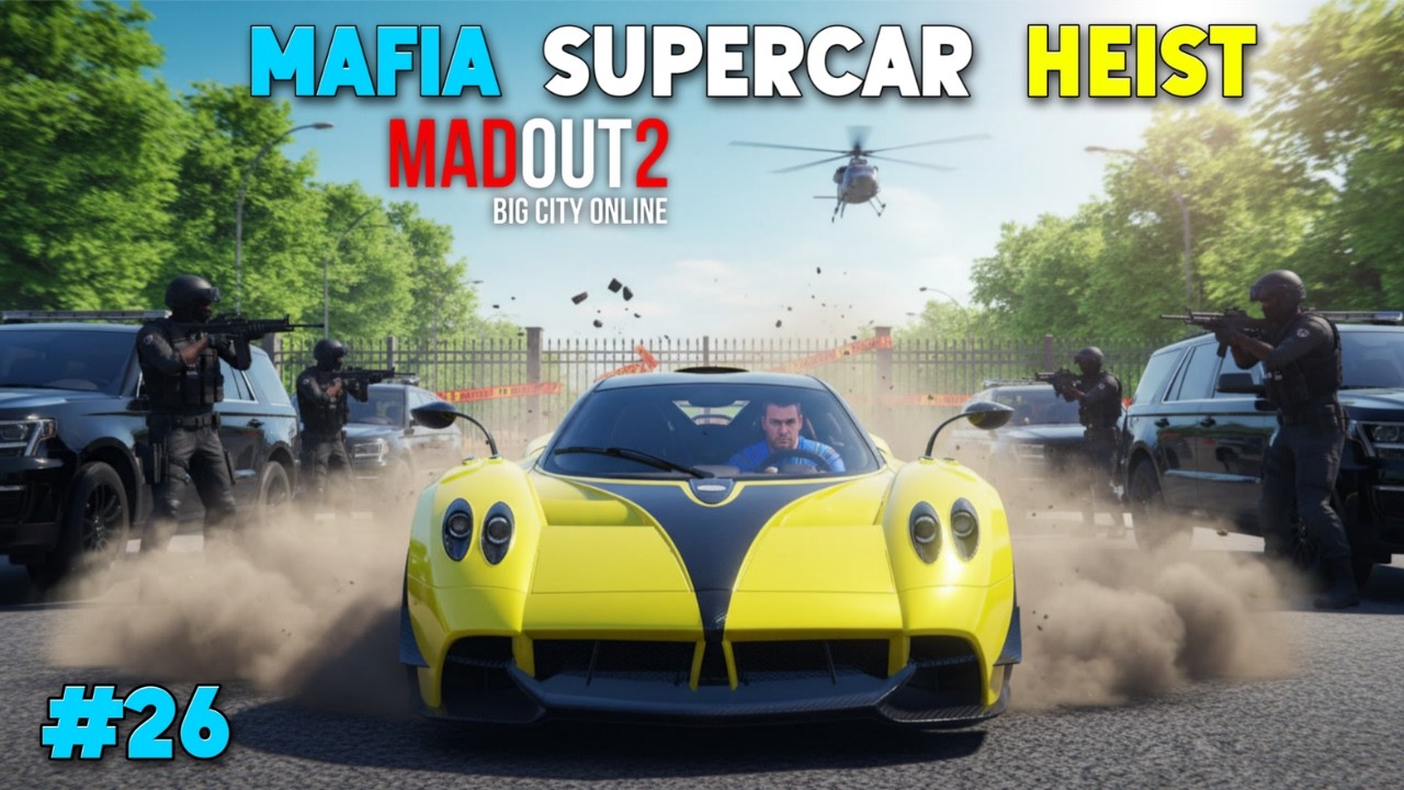 I Stole Mafia’s Most Expensive Car at the Airport 😱 | MadOut2