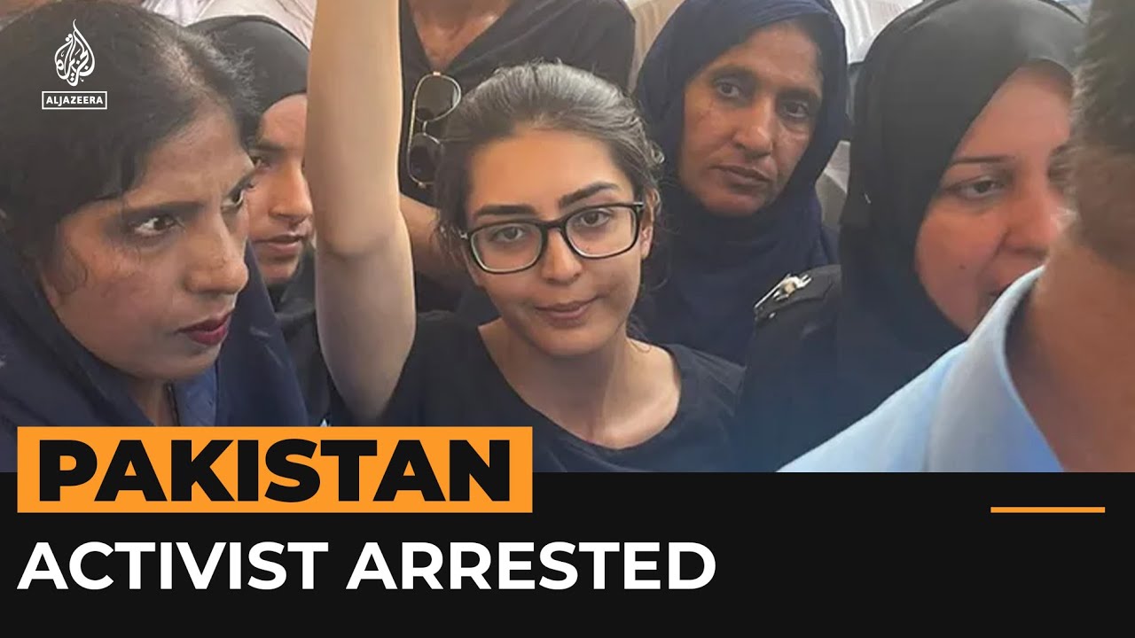 Pakistan rights activist Imaan Mazari-Hazir arrested | Al Jazeera Newsfeed