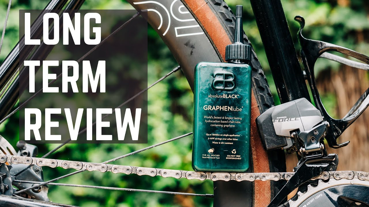 AbsoluteBlack Graphenlube long term review - year-long gravel biking torture test!
