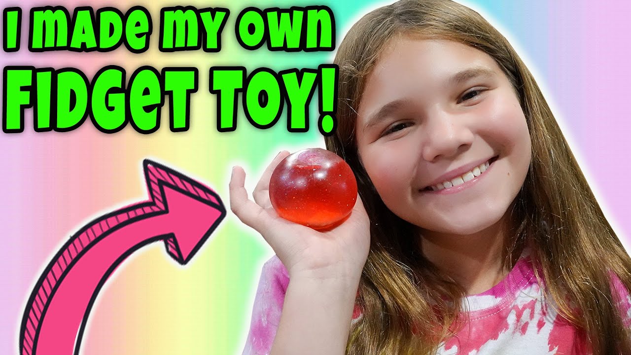 DIY Fidget Toys! Making Custom Squeeze Toys