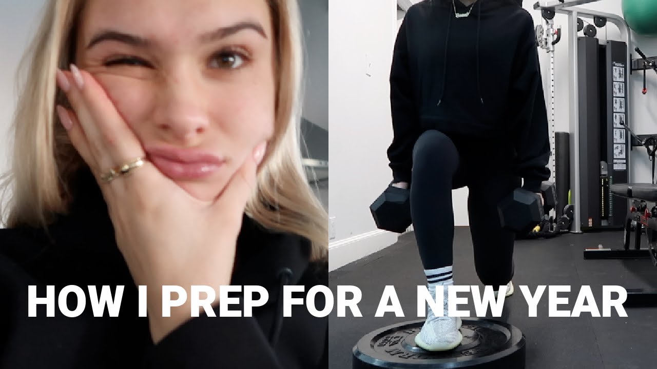 prep for the new year with me! ✨ declutter, organize & workout