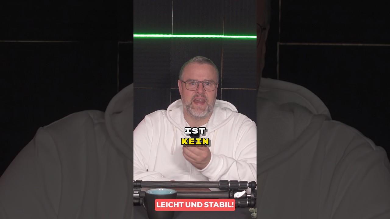 Leichtes und Stabiles Carbon Stativ 