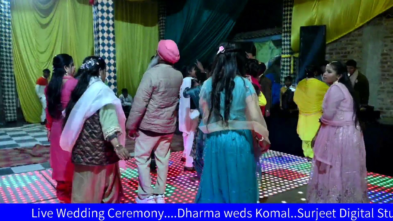 Live 🔴 Wedding Ceremony...Dharma weds Komal