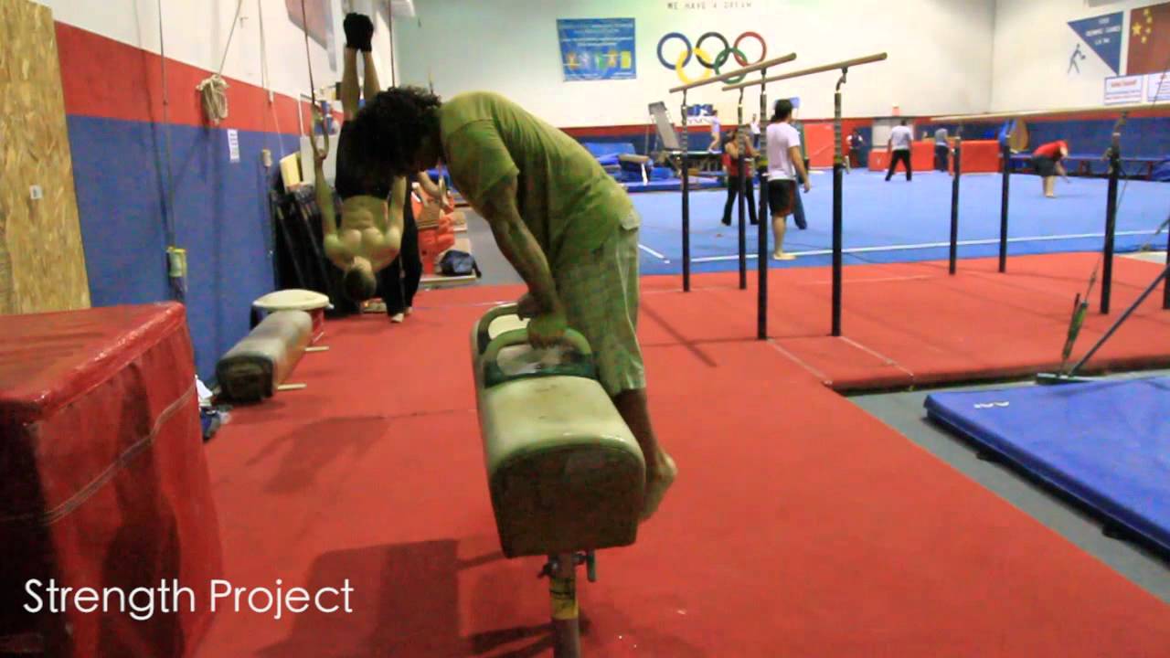 Pommel Horse Workout/Exericses for Core Strength Calisthenics