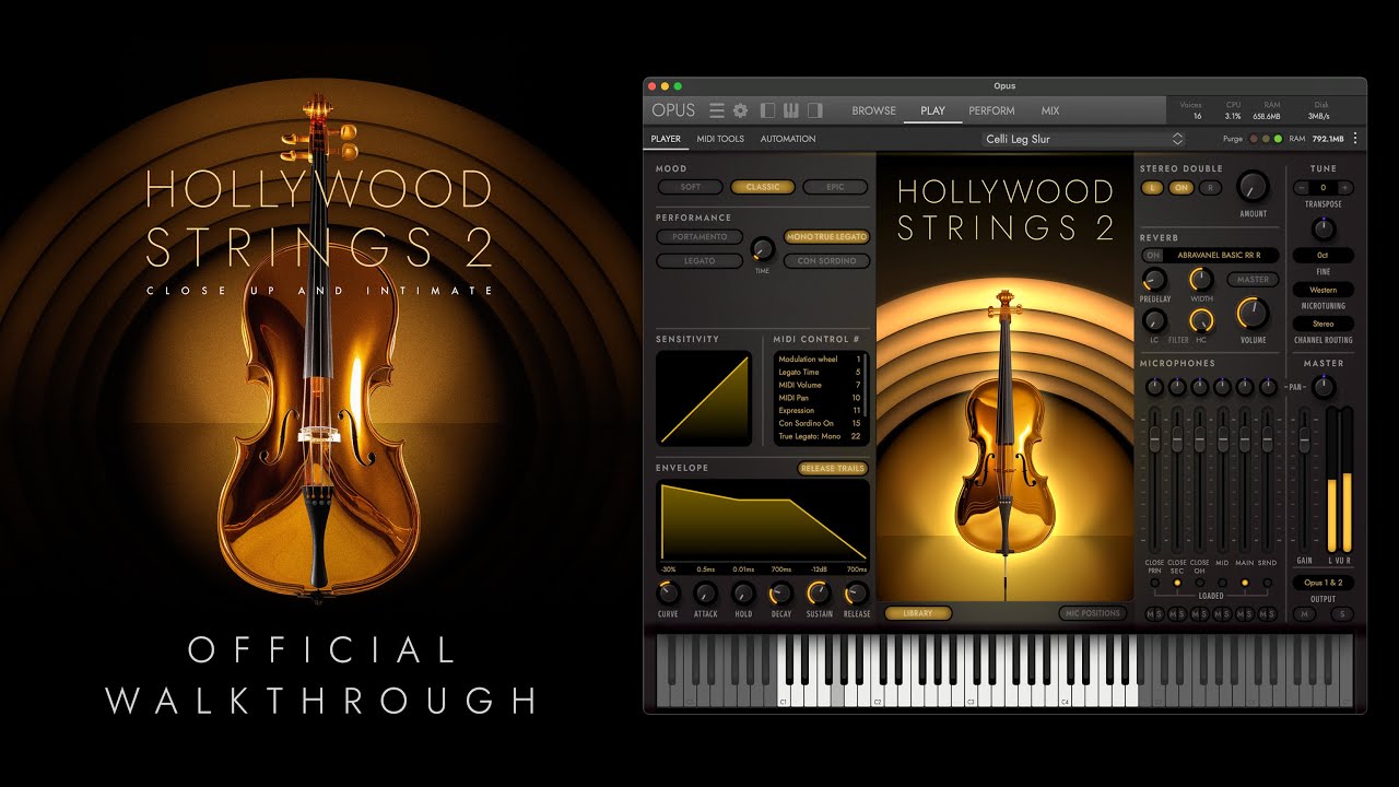 Прохождение EastWest Hollywood Strings 2