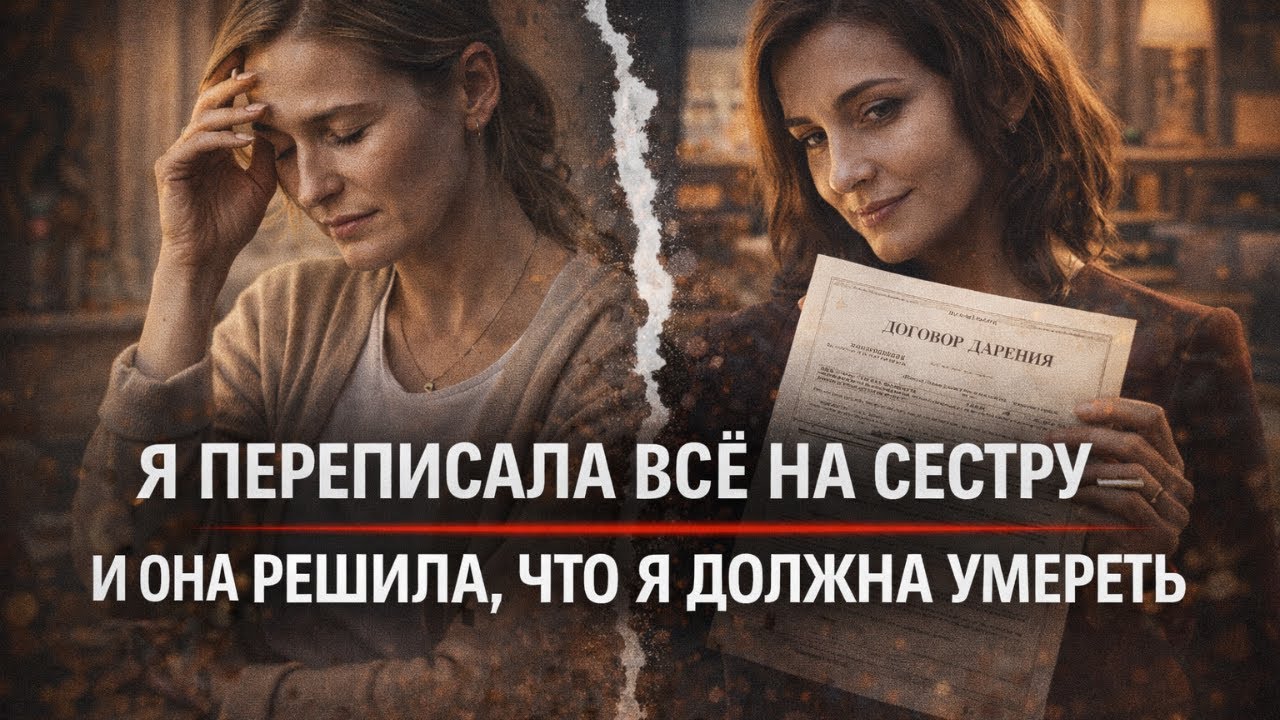 Я переписала всё на сестру — и она решила, что я должна умереть