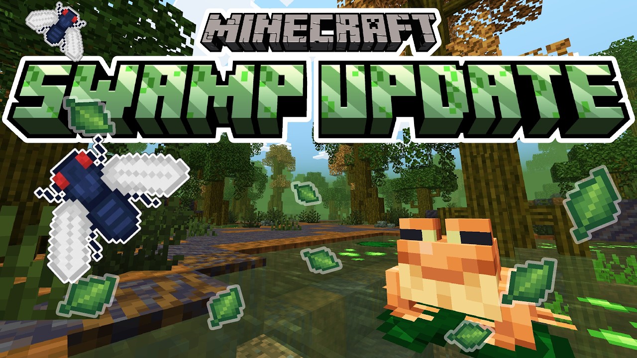 I Fixed Minecraft's SWAMP Biome | NatureCraft Swamp Update Trailer