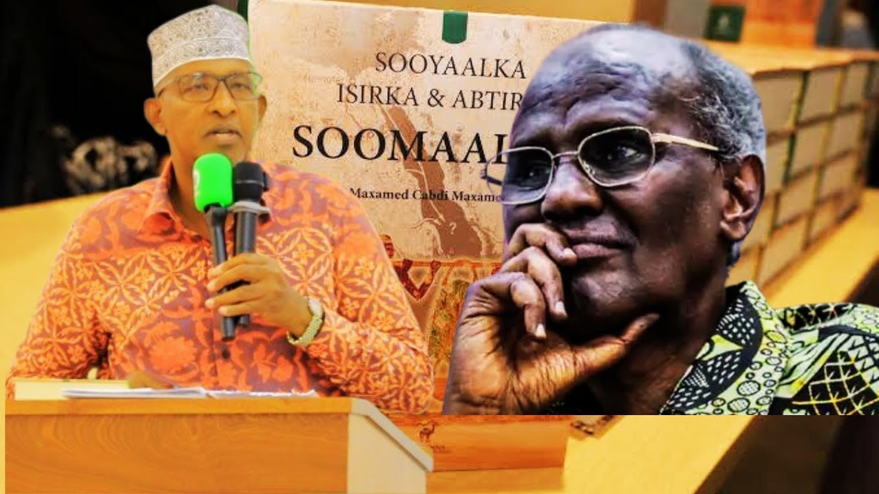 Wasiir Ducaale Oo Ammaanay AUN PROF Gaandi Iyo Bandhigga Buuggiisa Sooyaalka Isirka Iyo Abtirka SOM