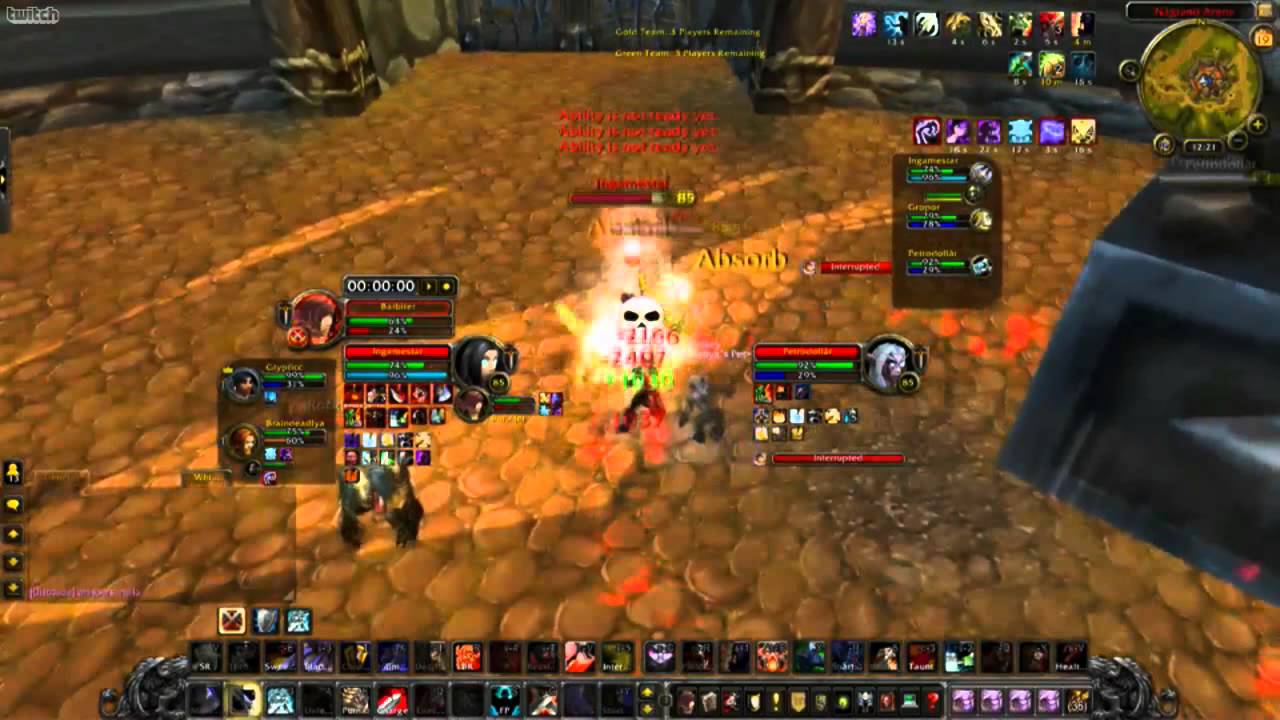 Imminent Tomb D/C vs Yaspresent | European WoW Invitational 2012