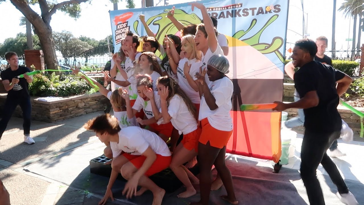 I GOT SLIMED AND COOLEST PARTY!! 😆😭