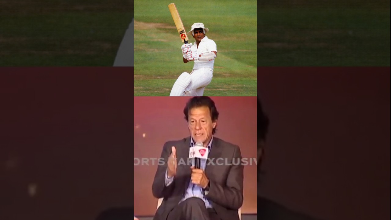 Imran Khan Talking About Sunil Gavaskar and Sachin Tendulker🔥💯 | #shorts #shortsfeed #sunilgavaskar