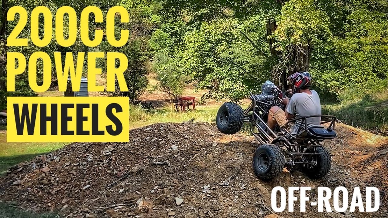200cc Power Wheels Jeep Dirt Test