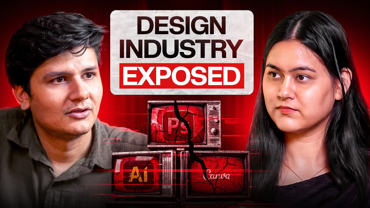 Graphic Design Industry EXPOSED (Online Courses, Salary & Clients) @Designwithvibhu