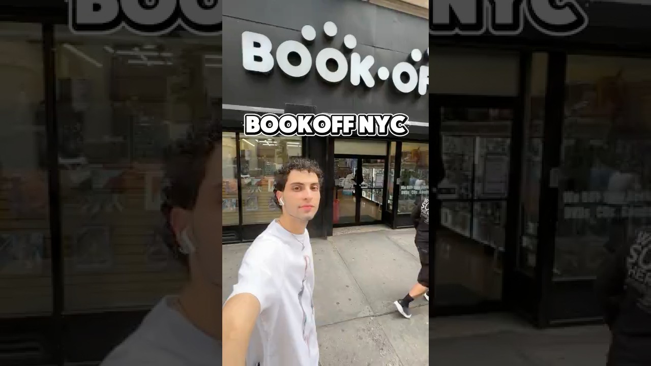 SHOPPING AT BOOKOFF NYC! #bookoff